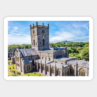 St Davids Cathedral, Wales Sticker